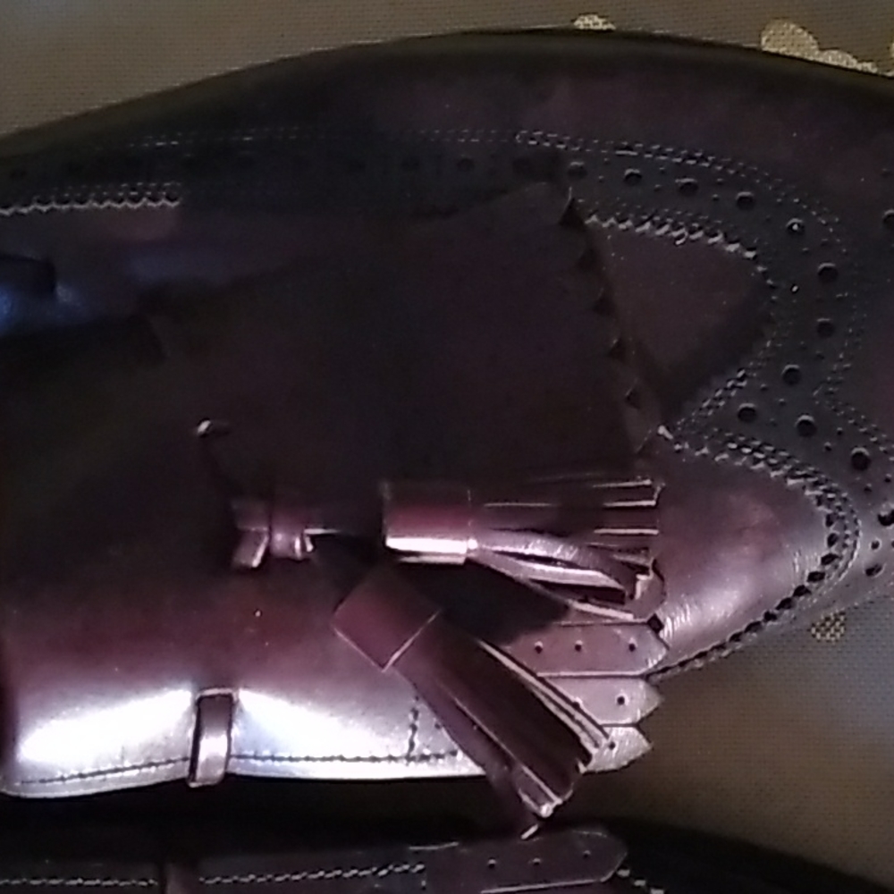 COPY - ALLEN EDMONDS VINTAGE BROWN MENS SHOE - Picture 3 of 10
